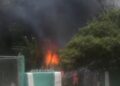 Incendio destruye casa con todos sus ajuajes en Hatillo Palma