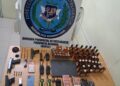 Dintel ocupa armas, drogas y contrabando durante operativo en Dajabon y Loma de Cabrera