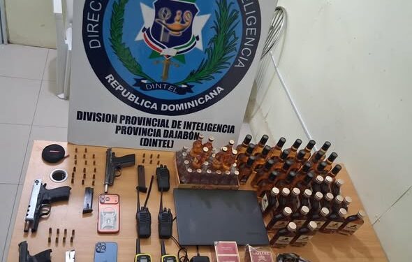 Dintel ocupa armas, drogas y contrabando durante operativo en Dajabon y Loma de Cabrera
