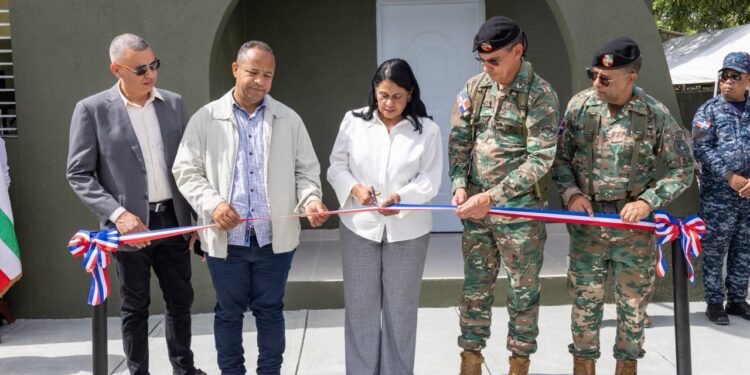 Comandante del Ejército entrega remozado y equipado el Destacamento de El Pozo, en María Trinidad Sánchez
