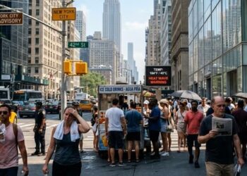 Nueva York activa plan por ola de calor con temperaturas 40°C