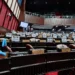 FP protesta en la Cámara de Diputados con carteles durante conocimiento de préstamos por US$465.5 millones