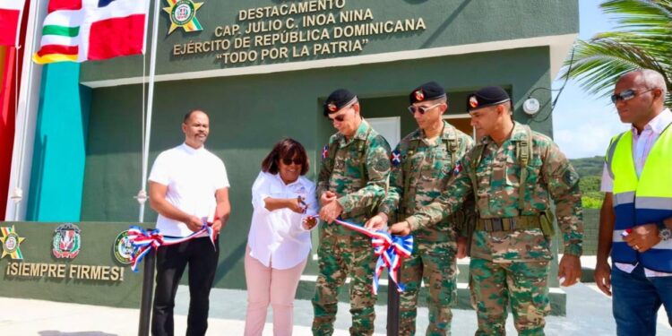 Comandante General del Ejército supervisa unidades en Barahona y Pedernales e inaugura dos destacamentos fronterizos