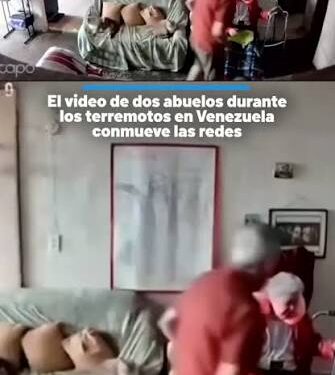 Habla la pareja de abuelos que sobrevivió a sismos en Venezuela