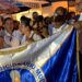 Desfilan junto al féretro del presidente del PRM fallecido Juan Agustin Zapata en Dajabón