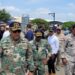 Director de migración Lee Ballester recorre instalaciones donde se instalan nuevos equipos biométricos y personal en la frontera Dajabón 