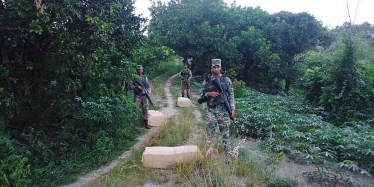 Militares del ERD ocupan 47,600 cigarrillos de contrabando en operativo realizado en Loma de Cabrer