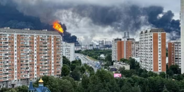 Rusia denuncia lanzamiento de más 400 drones contra Moscú