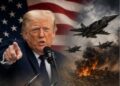 Trump anuncia EU golpeará fuerte a Teherán esta noche