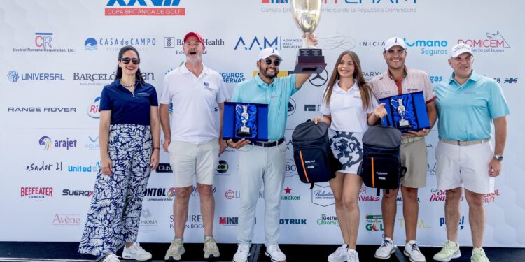 Eloy Núñez y Edgar Alma son campeones Copa Británica Golf