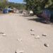 Protestan en El Estrecho, Luperón, por lentitud en trabajos de carretera