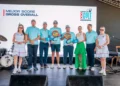 Espínola y Lomba conquistan máximo galardón torneo de golf Adoexpo