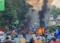 Protesta por muerte de Carolay Taveras paraliza tránsito entre Licey y Moca