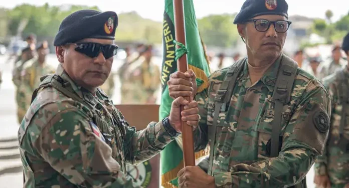 Realizan cambio de mando en la Cuarta Brigada del Ejército Dominicano en Mao
