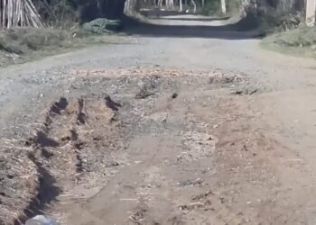 Reclaman asfaltado de calles y carretera principal en Aminilla Partido Dajabón