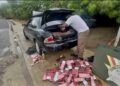 Ejército ocupa 28,800 cigarrillos y 456 botellas de ron en Dajabón y Elías Piña