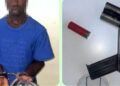 DGM detiene haitiano indocumentado con arma de fabricación casera “chilena” y cartuchos calibre 12