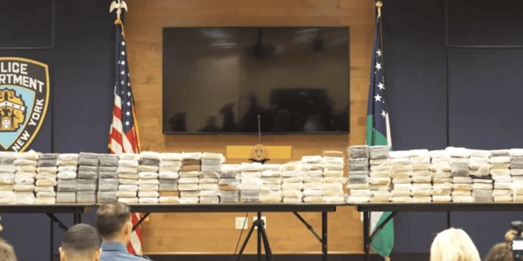 Nueva York incauta 263 kilos de cocaína, el mayor en una década