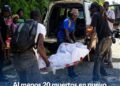 Ataque de pandilla deja entre 42 muertos en Haiti