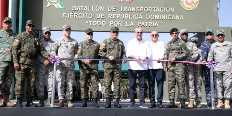 Inauguran moderno Batallón de Transportación del Ejército para fortalecer la movilidad, el mantenimiento de la flota y la capacidad de respuesta operativa