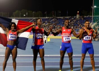 Dominicana recupera la medalla de oro en relevo mixto 4×100