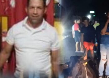 Conductor de  motocicleta muere al chocar con una vaca en Carbonera Montecristi