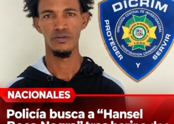 Policía busca a “Hansel Boca Negra” tras resultar heridos dos agentes en Sabana Perdida