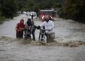Lluvias provocan acumulación agua en zonas Santo Domingo