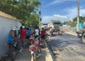 Protesta en comunidades la Vigía y Colonia Japonesa tras no acuerdo para asfaltado de calle