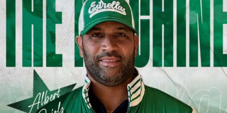 Expelotero Albert Pujols descarta volver dirigir en Lidom