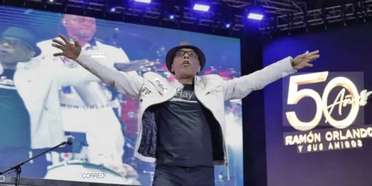 Ramón Orlando agradece a Abinader tras show con 70 artistas en el Olímpico