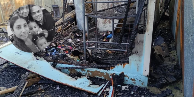 Fallece familia de cinco miembros durante incendio en Valverde