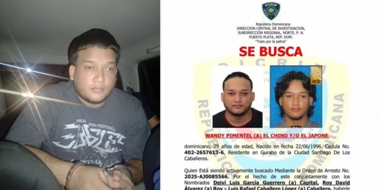 Apresan en Santiago a hombre acusado de matar a otro en el malecón de Puerto Plata