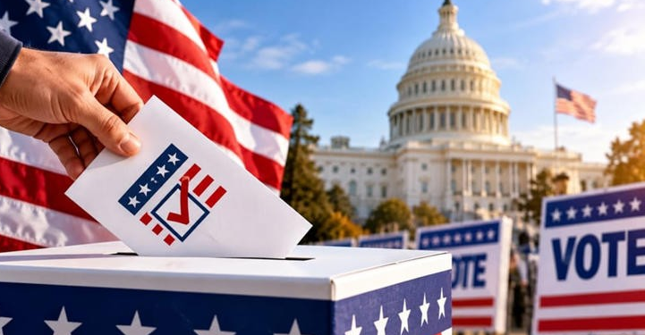 Demócratas aventajan a tres semanas de elecciones en EU