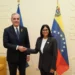 Abinader y Delcy Rodríguez se reúnen en Roma