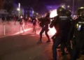 Madrid: cargas policiales durante protesta por tragedia ferroviaria