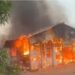 Incedio destruyó una vivienda con todos sus ajuares en Villa Vásquez