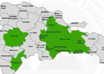 COE coloca 11 demarcaciones en alerta verde para este viernes