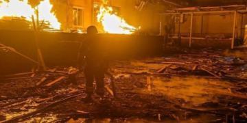 3 muertos deja ataque masivo Ucrania a provincia control ruso