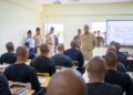 Lee Ballester supervisa jornada de entrenamiento de aspirantes a agentes migratorios, los insta a evitar la corrupción en operativos de la DGM
